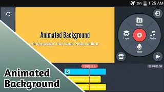 How to Make Animated Background in Kinemaster || Animated Intro in Kinemaster || Tech World