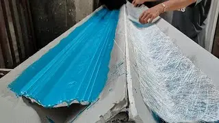 Bikin cetakan lis profil gypsum
