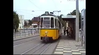 SSB 1989 Mit dem 13er vom Löwentor nach Hedelfingen Straßenbahn Stuttgart Tram GT4