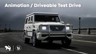 SUV 01 - Unreal Engine - Animation / Driveable Test Drive