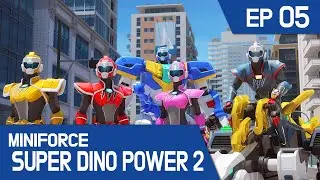 [MINIFORCE Super Dino Power2] Ep.05: Here's Volt, There's Volt!