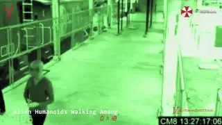 ALIEN HUMANOIDS WALKING AMONG US CCTV FOOTAGE ANALYSED!!