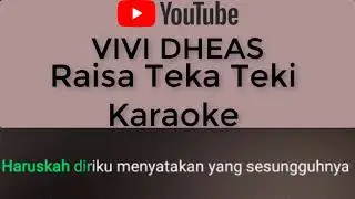Raisa Teka Teki Karaoke No Vocal