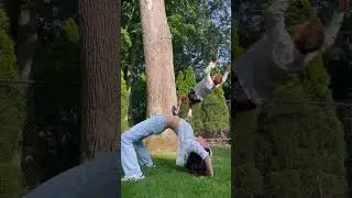 Gymnastics VS Parkour #shortvideo #shorts