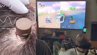 First look at Neuralink! Mario Kart 8 gameplay controlled ENTIRELY with your mind! Elon Musk | Tesla