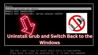 Uninstall Grub and Switch Back to the Windows Bootloader Using CMD