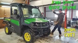 Tested! John Deere Gator XUV 865M - Diesel CVT!