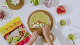Crafting Culinary Excellence: The Ultimate Mediterranean Wrap Recipe using Kawan Tortilla Wraps