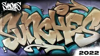Graffiti / Fresh beige Sunches piece. / 2022