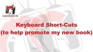 Keyboard Shortcuts - Delphi 