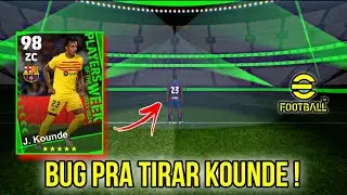 BUG PRA TIRAR KOUNDE NO EFOOTBALL 2023 MOBILE | trick kounde efootball 2023 mobile