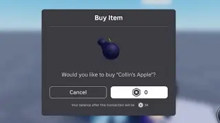 Sniping Collin’s Apple UGC LIMITED (FREE)