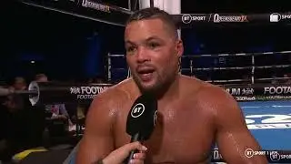 Joe Joyce & Frank Warren Post-Fight Interview (vs. Christian Hammer)