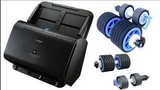 HOW TO REPLACE CANON DRC230 EXCHANGE ROLLER KIT