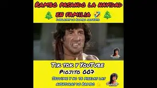 Rambo is already feeling the Christmas spirit 🎅🎄🤣 #christmas #holidays #humor