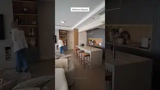 antes  depois sala decorada #interiores #decoracao #decoração #arquitetura #apartamento ##casa #obra