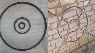 How to bend a metal ring without a pipe bender