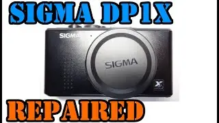 SIGMA DP1X lens stuck, boot freeze repaired