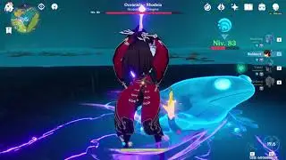 Genshin Impact - Regisvid Cryo, Pyro y Oceánida (Mundo lv6)