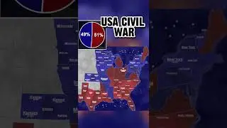 USA civil war  #territorial #usa #civilwar #territorialio #war #maps