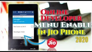 Online Developer Menu Enable In Jio Phone.| #Jio_Phone_New_Update_Today