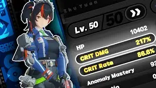 Zhu Yuan with 200% Crit Damage | Zenless Zone Zero