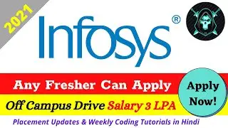 Infosys Recruitment 2021 Infosys Fresher Recruitment 2021 Any Graduate Can Apply