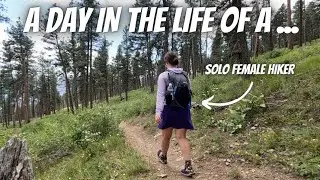 Day in the Life as a Solo Female Hiker | Day Hiking in Missoula, Montana