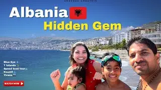 Albania అంత Beautiful గా ఉంటుంది అనుకోలేదు! 😍 | Blue Eye, Islands, Ksamil & Tirana 🇦🇱 | Family Vlog