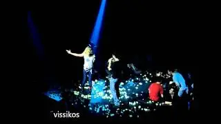 Anna Vissi - Sakis Rouvas (Zita mou oti thes) LIve @ Athinon arena 27/11/10