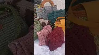 #shorts СТИЛЬНЫЕ ТОРБЫ-ШОПЕРЫ / #нальчик КОЗИЙ РЫНОК / ВЯЗАНЫЕ ВЕЩИ #сумка #handmade  #ручнаяработа