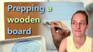 How to prime wood for acrylic painting