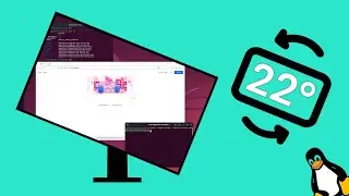 You can't do THIS in Windows!! How to rotate your monitor diagonally in Linux