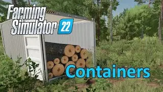 Farming Simulator 22 Tutorial | Containers