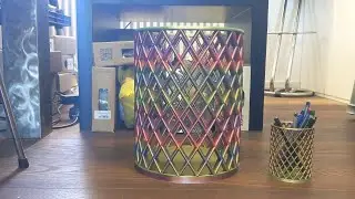 3D Print Useful: Big & Strong Trashcan (Basket) // Stampa 3D Utile: Cestino Grande e Resistente