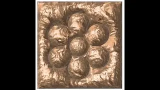 Adobe Illustrator Inflated flower materials and lights 1