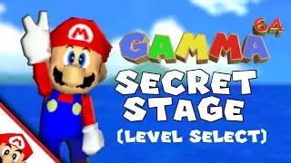 Gamma 64 (Super Mario 64) - Secret Unfinished Stage