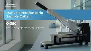 Manual Precision Strip Sample Cutter Q-3SC | Qualitest