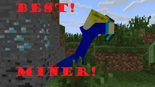 mine at day (minecraft animation)