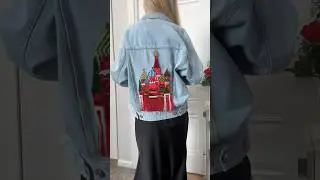 Вышивала 33 часа #вышивканаодежде #вышивкабисером