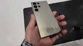 Samsung S24 Ultra quick unboxing and review all 4 colors Titanium black and yellow