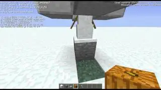 Minecraft - How to Build a Quick & Easy Snow Farm (1.4.7)