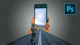 TRIPPY 3D Phone Manipulation Effect - Photoshop Tutorial