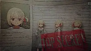 Anime : Lycoris Recoil | [Chisato / Edit] | Anime Edit