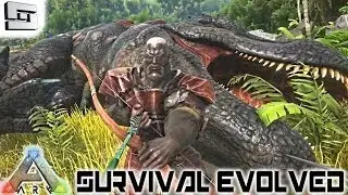ARK: Survival Evolved - TAMING A NEW TREX! E7 ( Skies Of Nazca Map )