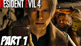 RESIDENT EVIL 4 REMAKE Walkthrough Gameplay Part 1 Hardcore Difficulty - Chapter 1