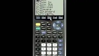 DISTR: normalpdf in the DISTR menu