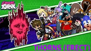 THORNS ERECT But Every Turn Different Character Sings 😼🎶 (FNF: OFFICIAL UPDATE)