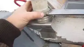 Лебедка рычажного типа на яхте