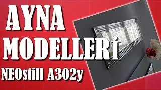 AYNA MODELLERİ | NEOSTİLL Dekoratif Duvar Salon Ayna 120x40 A302-y